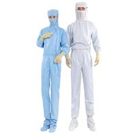 Y714四连体实验室洁净服D款