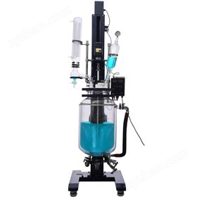 升降、旋轉雙層玻璃反應釜