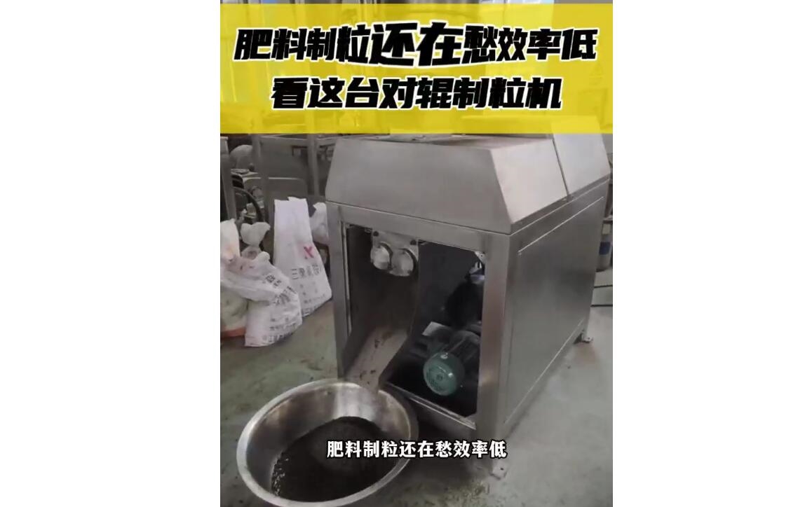 對輥制粒機(jī)肥料制粒