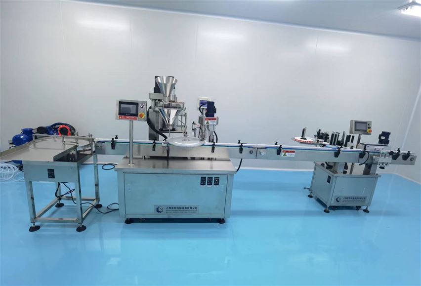 西林瓶凍干粉末灌裝生產(chǎn)線