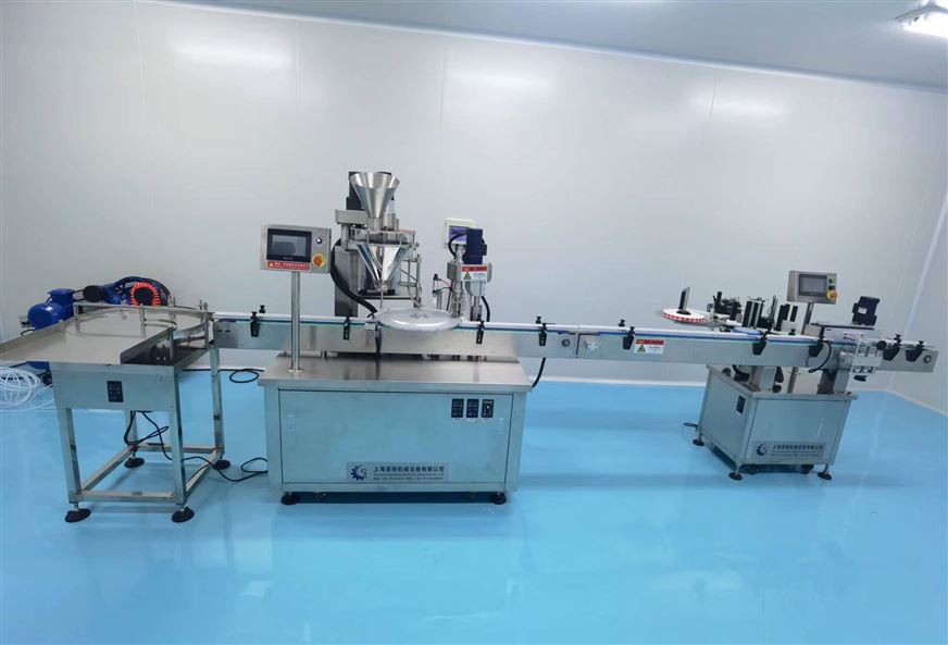 西林瓶凍干粉末灌裝生產線