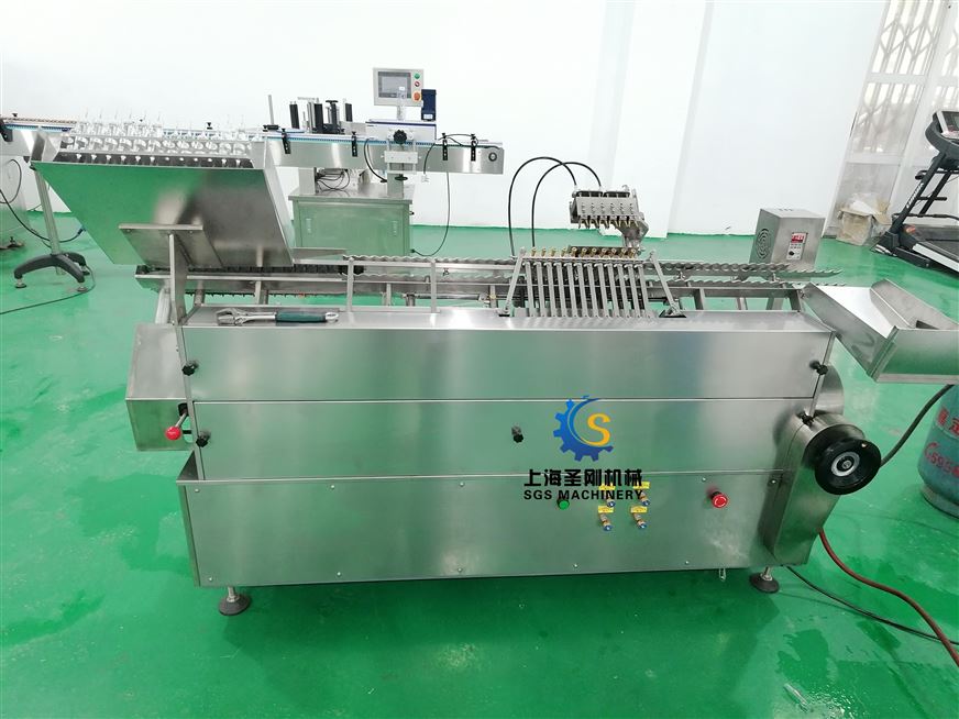 6針兩頭尖安瓿瓶熔封機視頻