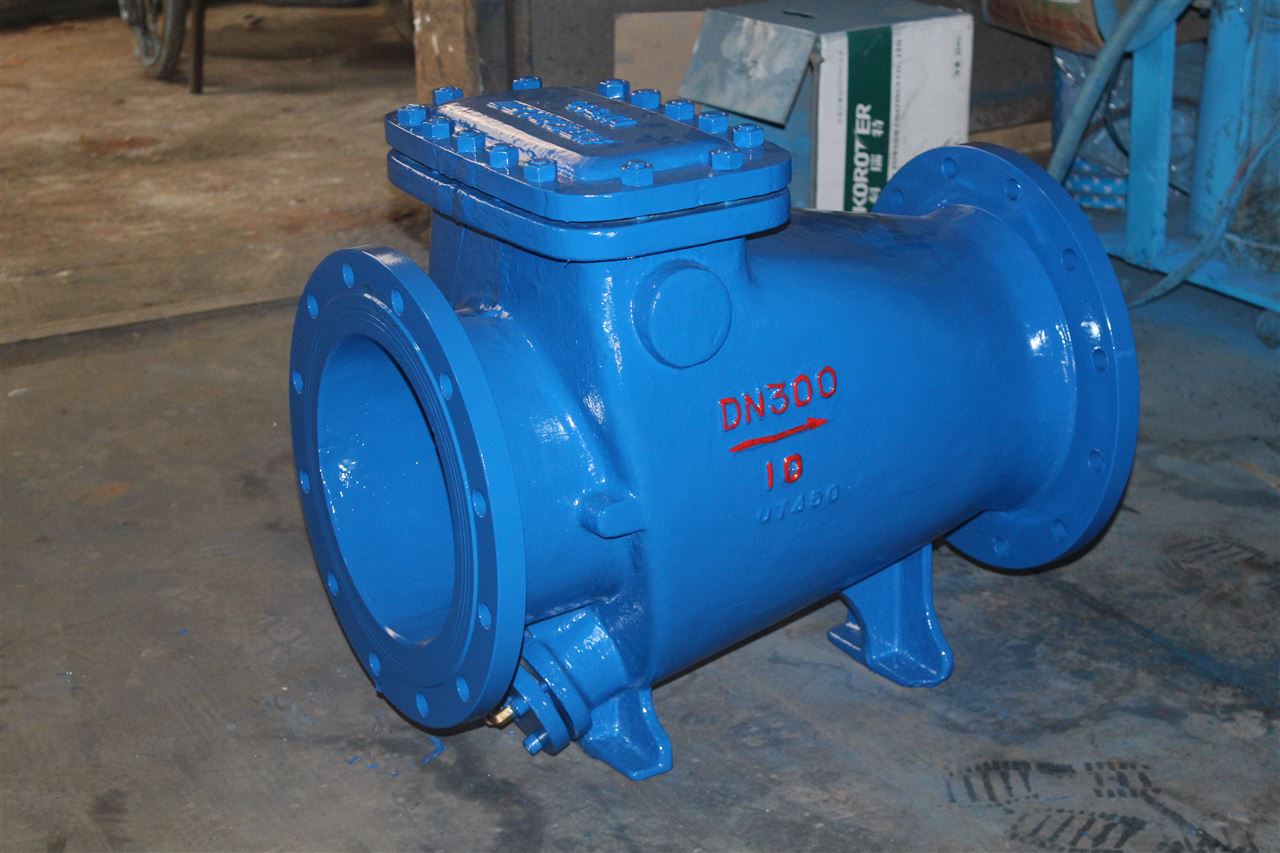 供应hh44x-铸钢微阻缓闭止回阀 阀瓣轻 防水锤效果超好_制药机械设备